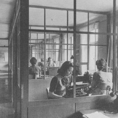 Büro Haver  & Boecker in den 1950er-Jahren