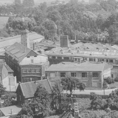 Unternehmenssitz Haver & Boecker; Aufnahme vermutlich aus den 1950er-Jahren