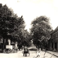 Die Lindenstraße um 1910, in der auch Sophia Aschenberg lebte