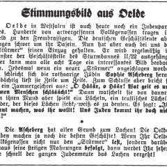 Artikel aus "Der Stürmer" vom März 1935