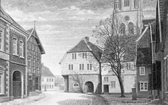 ab 1605: das ehemalige Rathaus auf dem Markplatz ab 1605: das ehemalige Rathaus auf dem Markplatz