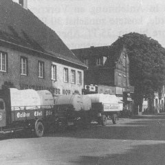 1950-er Jahre: Lieferung mit Oelder Bier 