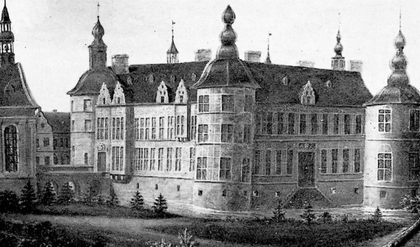 Historische Ansicht von Haus Geist Historische Ansicht von Haus Geist